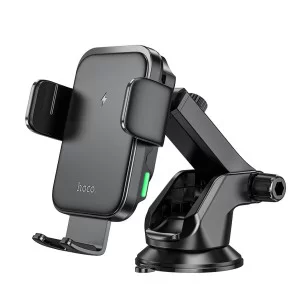 Авто держатель Hoco HW11 wireless fast charging car holder [Black]